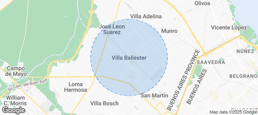 Villa Ballester Airbnb map